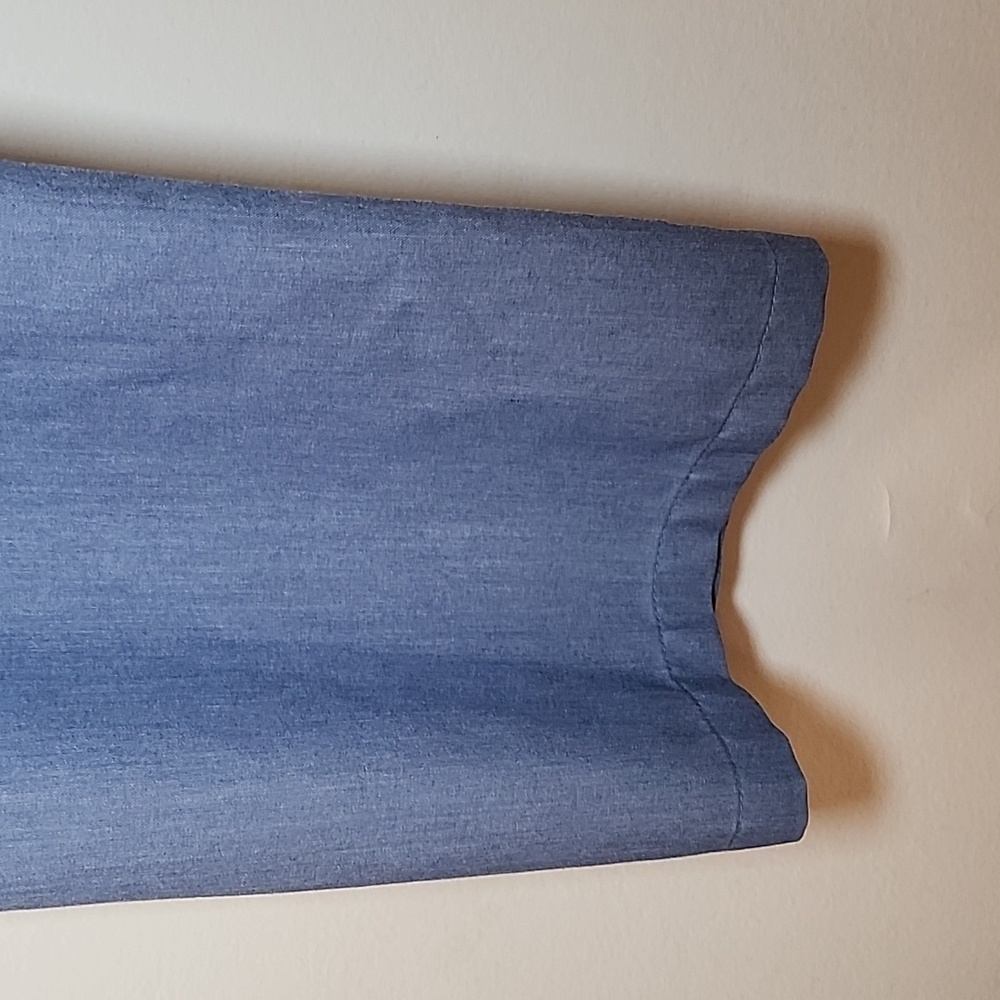 Figs Womens Tall Technical Collection Chambry Blue Straight Legged Pants Size S - Picture 13 of 16